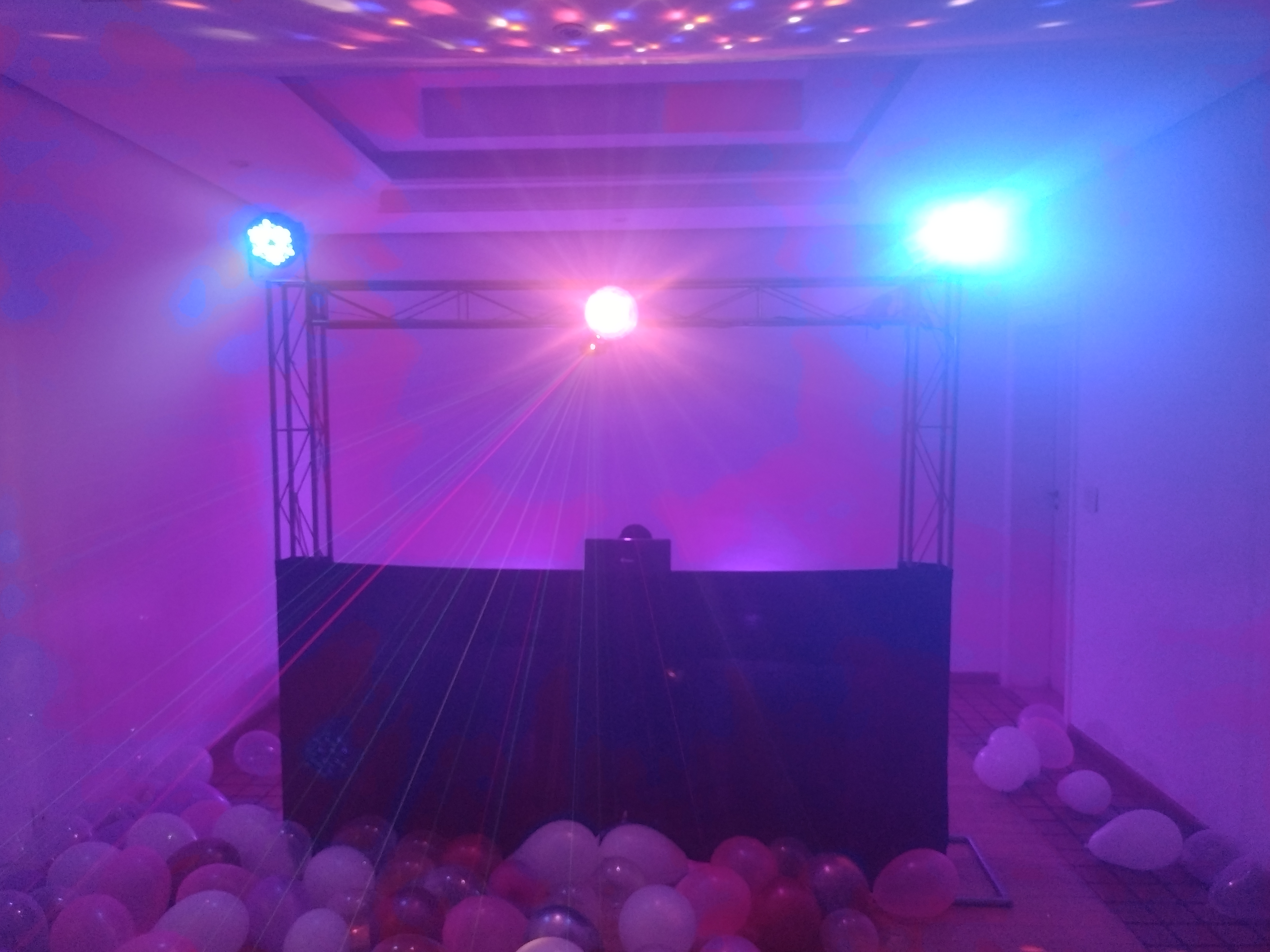 Iluminação para festas